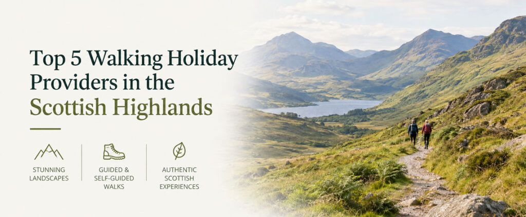 Top 5 Walking Holiday Providers in the Scottish Highlands